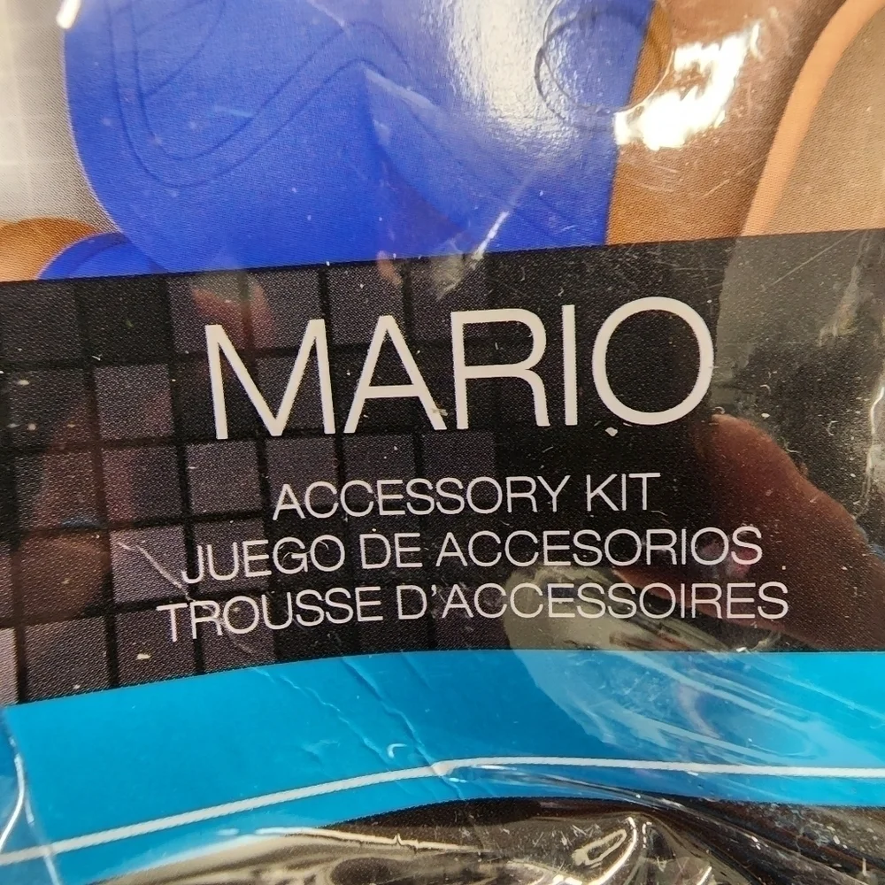 NWT Nintendo Super Mario Hat Mustache Halloween Costume Cosplay Accessory Kit - Picture 10 of 11